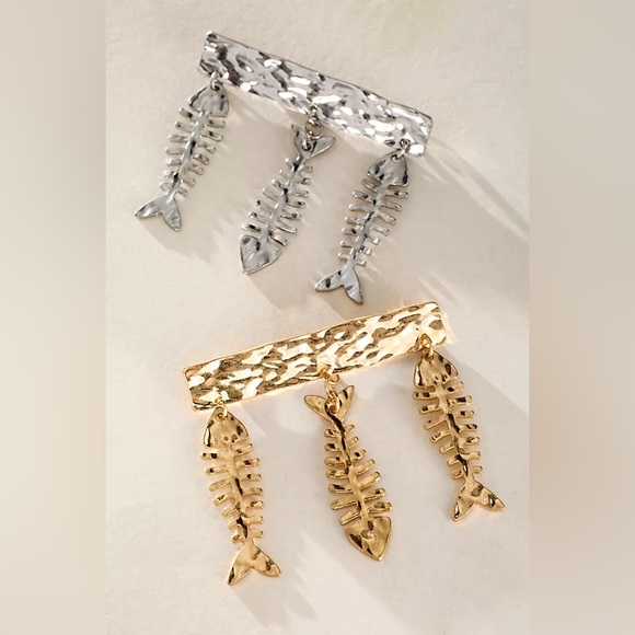 Free People Accessories - NWT- Free People Fish Outta Water Brooch